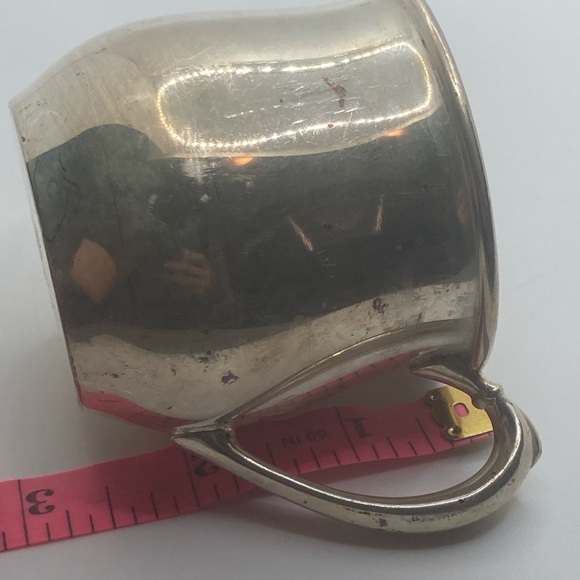 Vtg Birks Regency EP Electro Plated Copper Child’s Baby Cup Engraved Wade 2.5” - Picture 6 of 6